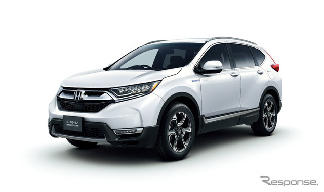 ホンダ CR-V ハイブリッド EX マスターピース(プラチナホワイト・パール)