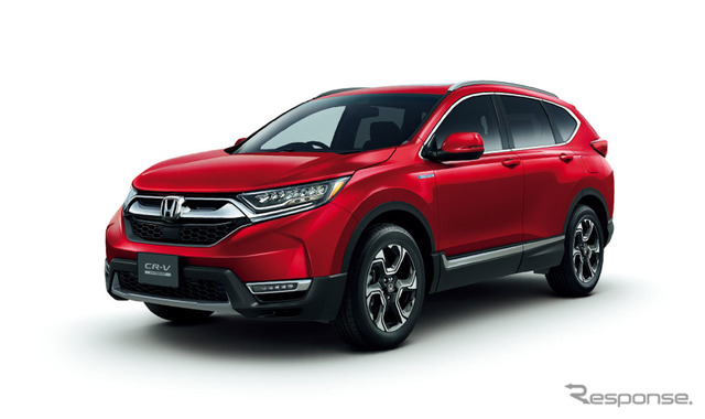 ホンダ CR-V ハイブリッド EX マスターピース(プレミアムクリスタルレッド・メタリック)