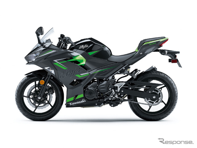 Ninja 400／エボニー×メタリックマグネティックダークグレー