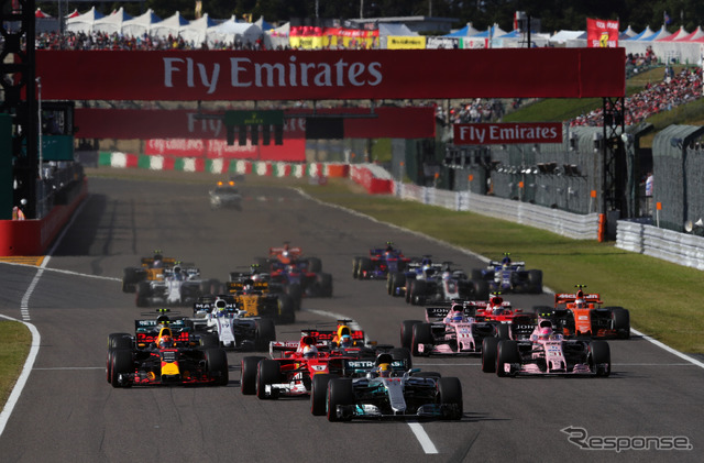 2017年のF1日本GP