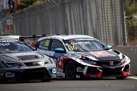 FIA WTCR Race of Moroccoレースシーン