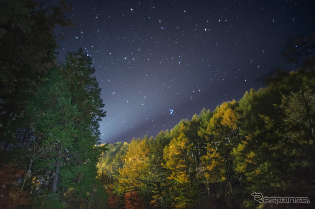 阿智村の星空（イメージ）