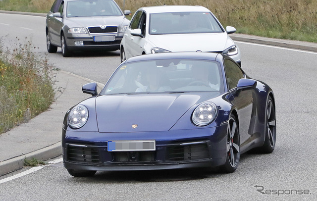 ポルシェ 911 新型(911カレラ)スクープ写真