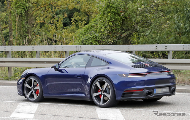 ポルシェ 911 新型(911カレラ)スクープ写真