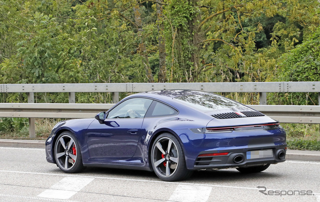 ポルシェ 911 新型(911カレラ)スクープ写真