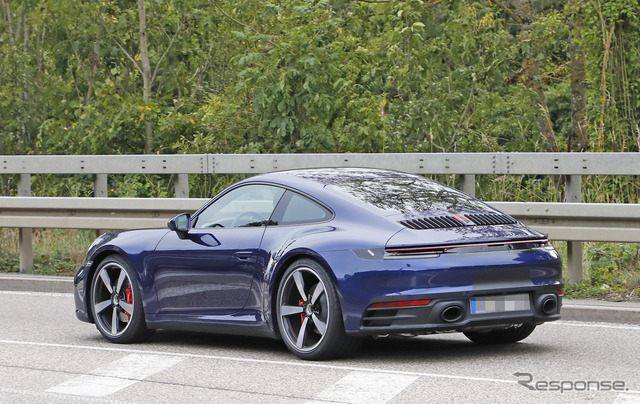 ポルシェ 911 新型(911カレラ)スクープ写真