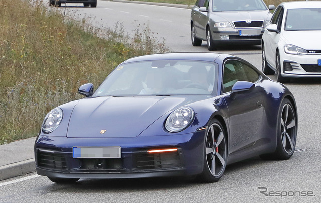 ポルシェ 911 新型(911カレラ)スクープ写真