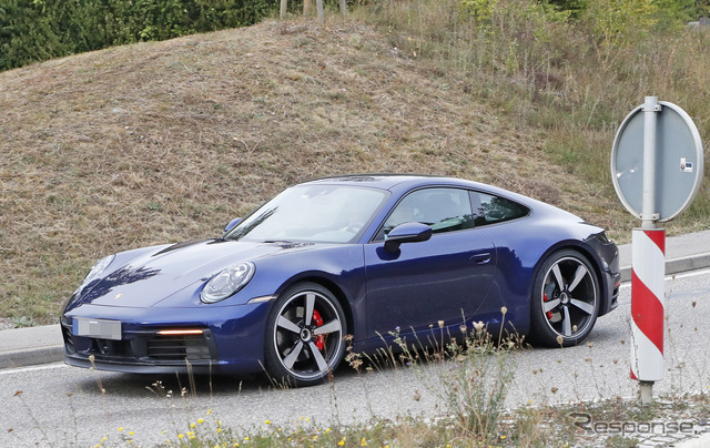 ポルシェ 911 新型(911カレラ)スクープ写真