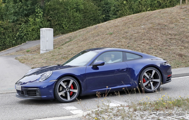 ポルシェ 911 新型(911カレラ)スクープ写真