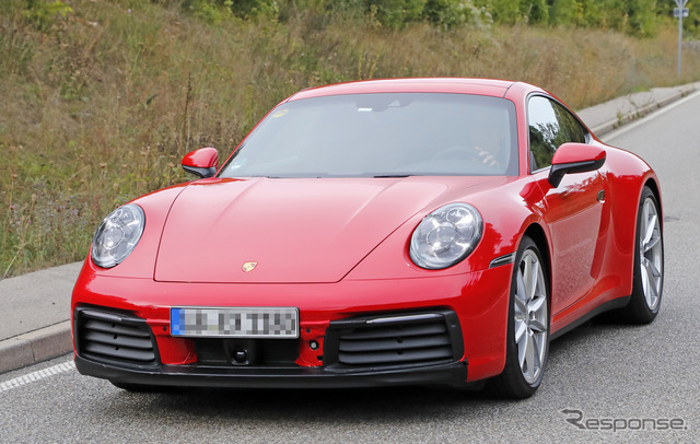 ポルシェ 911 新型(911カレラS)スクープ写真