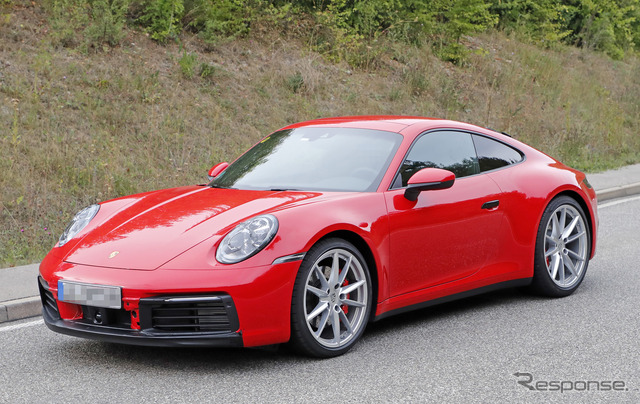 ポルシェ 911 新型(911カレラS)スクープ写真