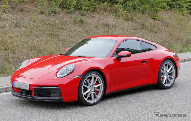 ポルシェ 911 新型(911カレラS)スクープ写真