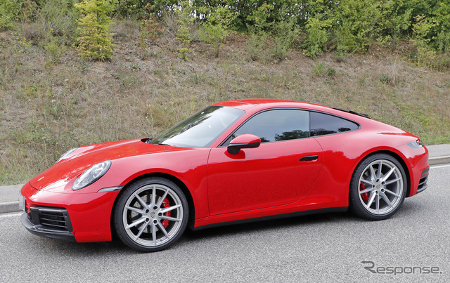 ポルシェ 911 新型(911カレラS)スクープ写真