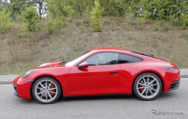 ポルシェ 911 新型(911カレラS)スクープ写真