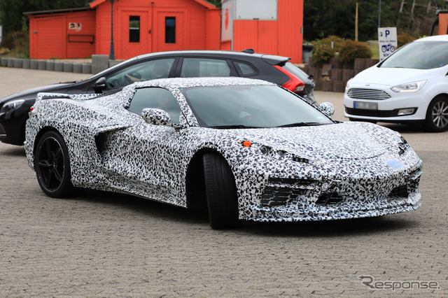 シボレー コルベット 次期型(C8)スクープ写真