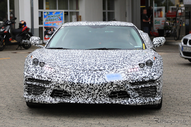 シボレー コルベット 次期型(C8)スクープ写真