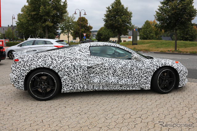 シボレー コルベット 次期型(C8)スクープ写真