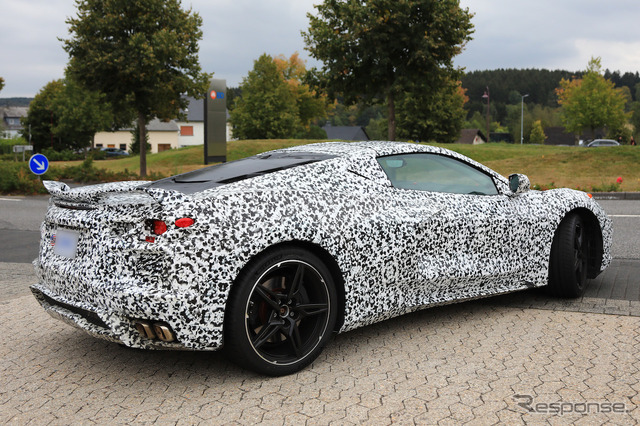シボレー コルベット 次期型(C8)スクープ写真