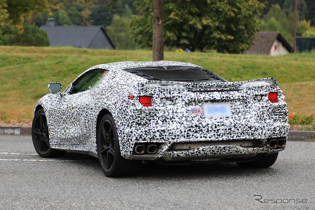 シボレー コルベット 次期型(C8)スクープ写真