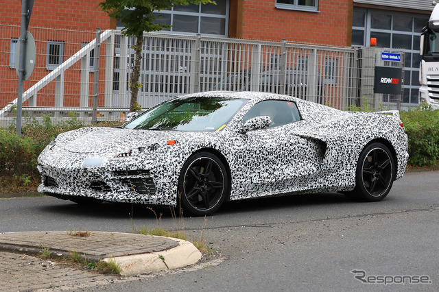 シボレー コルベット 次期型(C8)スクープ写真