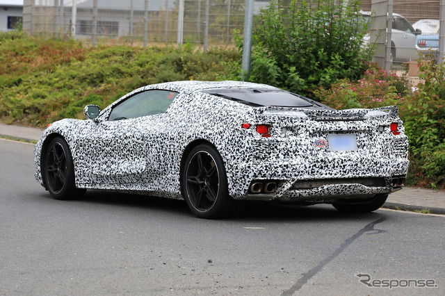 シボレー コルベット 次期型(C8)スクープ写真