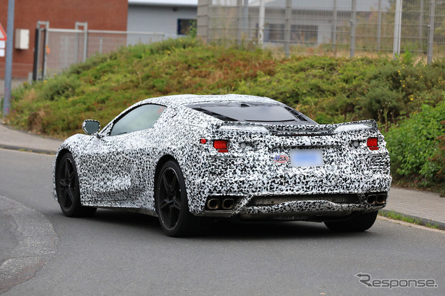 シボレー コルベット 次期型(C8)スクープ写真
