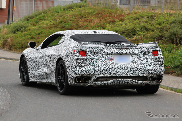 シボレー コルベット 次期型(C8)スクープ写真