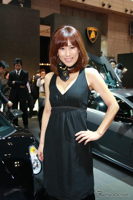 【東京モーターショー07】コンパニオン写真蔵…ランボルギーニ その3