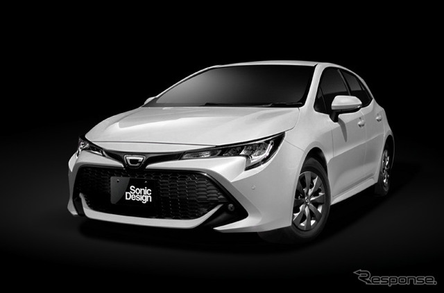 車種別スピーカーパッケージ ソニックプラス カローラスポーツ(210系)専用トップグレードモデル「SP-C21F」(フロント専用)