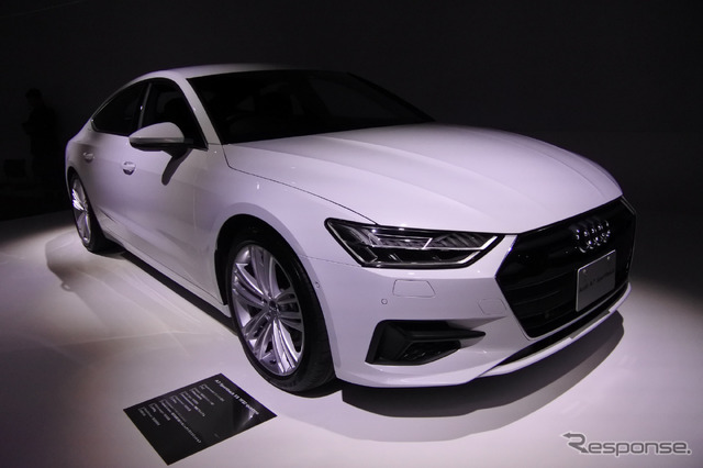 アウディ A7スポーツバック 新型 発表会