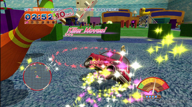 PS3『TOYHOME』…家の中をドライブ、メダルを集めろ