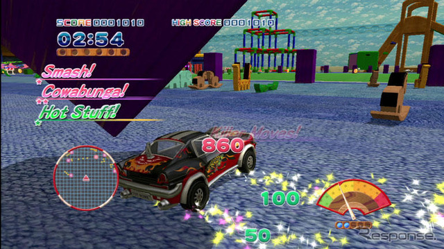 PS3『TOYHOME』…家の中をドライブ、メダルを集めろ