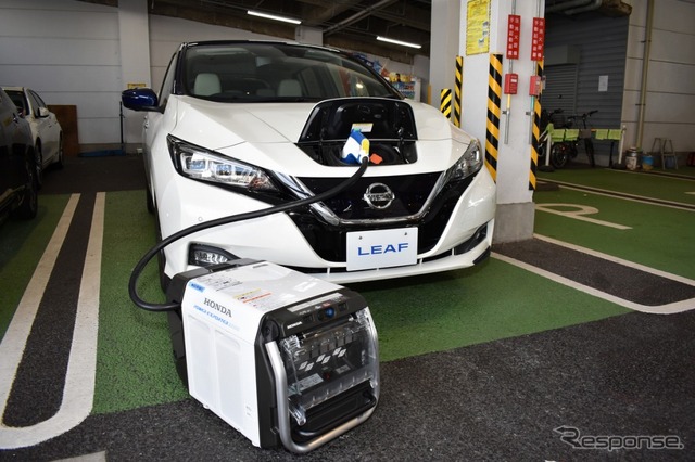 日産と練馬区が災害時における電気自動車からの電力供給に関する協定を締結