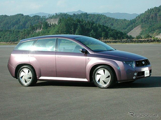 【東京ショー2001出品車】レガシィの近未来、『WX-01』