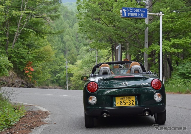 長野-群馬県境のぶどう峠へのアプローチ。