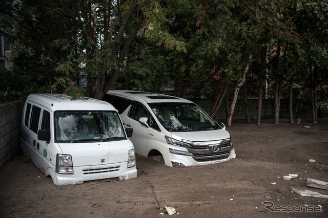 平成30年北海道胆振東部地震（9月8日、札幌市清田区）　(c) Getty Images