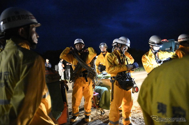 平成30年北海道胆振東部地震（9月7日撮影、北海道厚真町）　(c) Getty Images
