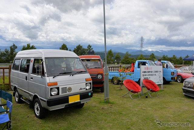 昭和の名車まつり in 道の駅 雷電くるみの里