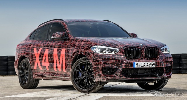 BMW X4M の開発プロトタイプ車