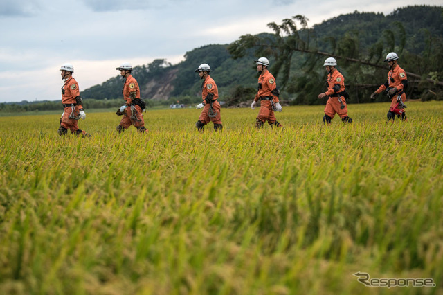 平成30年北海道胆振東部地震（9月8日撮影、北海道厚真町）　(c) Getty Images