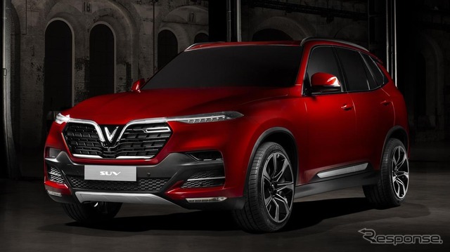 ベトナム初の独自ブランドの自動車、ビンファストのSUV