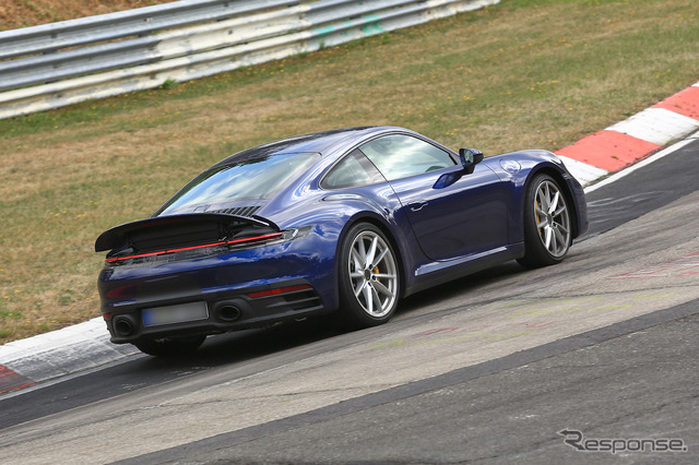 ポルシェ 911 新型スクープ写真