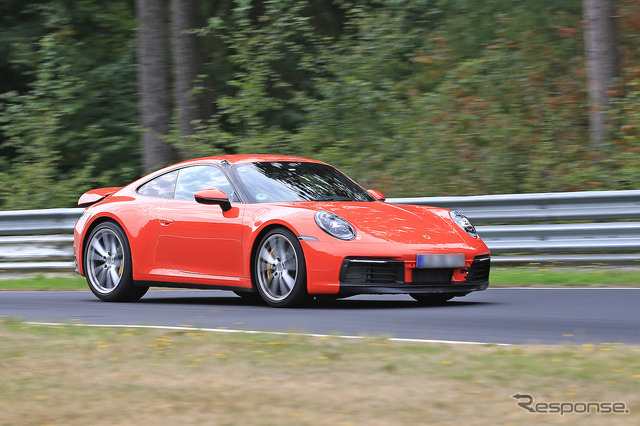 ポルシェ 911 新型スクープ写真