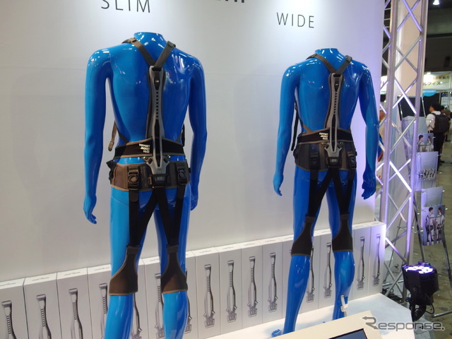 ユーピーアールのアシストスーツ、サポートジャケットBb+FIT (国際物流総合展2018)