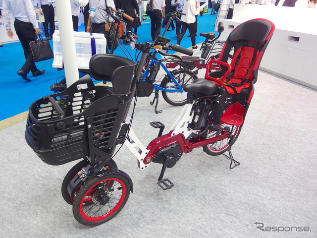 豊田トライクの電動アシスト三輪車(開発中) (国際物流総合展2018)