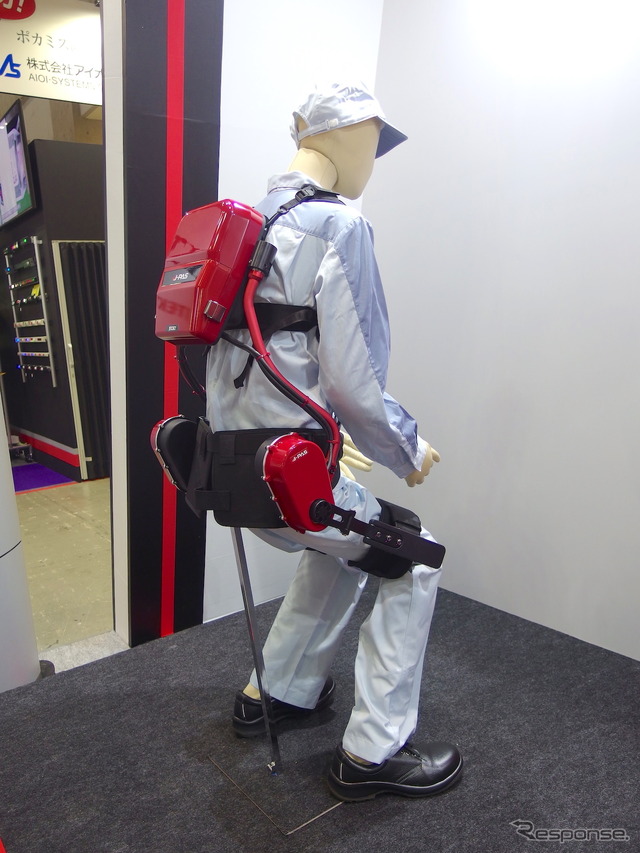 ジェイテクトのパワーアシストスーツ、J-PAS (国際物流総合展2018)