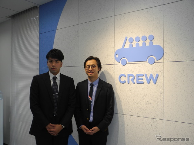 Azitの吉兼周優社長（右）と須藤信一朗取締役