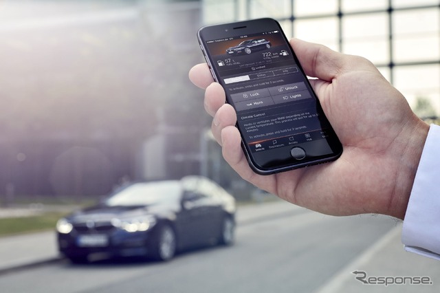 BMWのデジタルキー(イメージ)