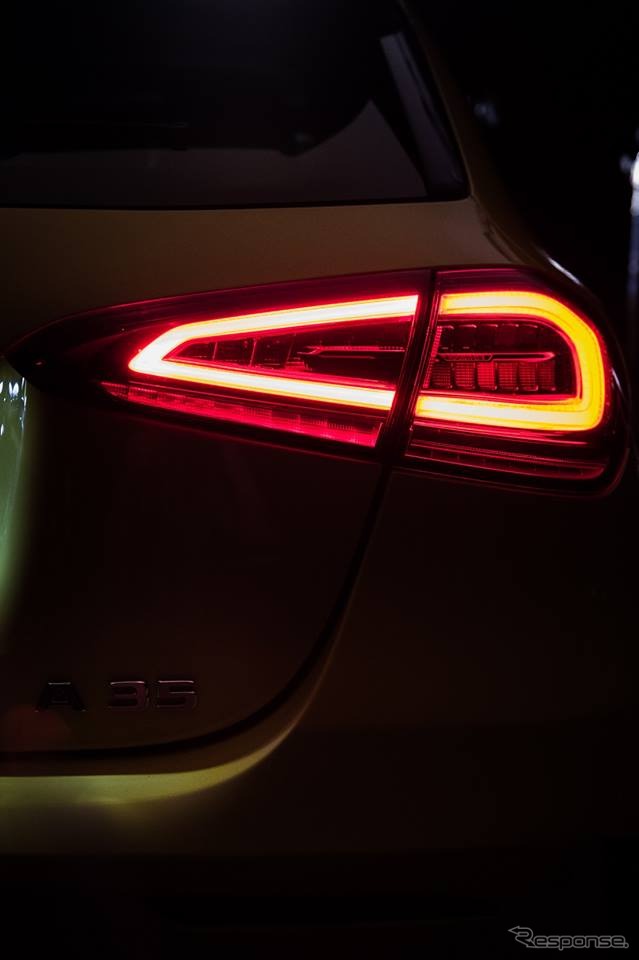 メルセデスAMG A35 のティザーイメージ