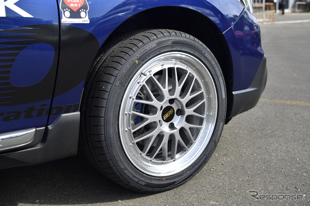 BBS LMとダンロップスポーツマックス050+